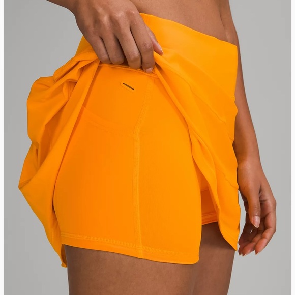 Lululemon Pace Rival Skirt Tall * Clementine - Picture 6 of 10